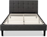 ZINUS Upholstered Standard Bed Frame, Queen