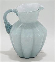 * Vintage Fenton Fern Case Glass Jug/Vase - Hand