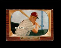 1955 Bowman #130 Richie Ashburn VG to VG-EX+