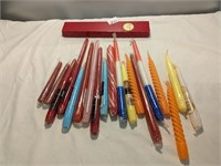 Lot of New, Unused Tapered Candles