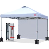 MASTERCANOPY Durable Pop-up Canopy Tent with 1 Sid