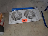 HOLMES TWIN WINDOW FAN