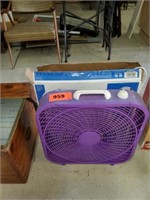 PURPLE BOX FAN