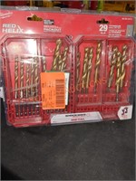 Milwaukee 29pc. Titanium drill bit set