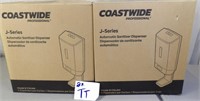 2 Boxes Coastwide J Series Automatic Dispenser