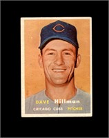 1957 Topps #351 Dave Hillman VG to VG-EX+
