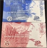 1999 US MINT UC COIN SET DENVER PHILADELPHIA