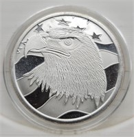 Pledge of Allegiance One Troy Oz Fine Silver Round