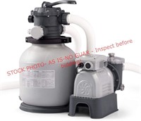Intex Sand Filter Pump & Saltwater System QX2600