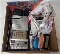 GE Cassette Tape Player & Assorted Cassettes