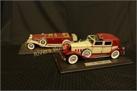 Set Of Two Model Cars
