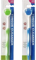 TONGUE CLEANSER TONGUE BRUSH FOR BAD BREATH AND