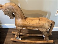 Decorative Rocking Wooden Horse.