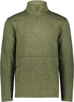 Holloway Mens Alpine Sweater, Olive Heather, Small