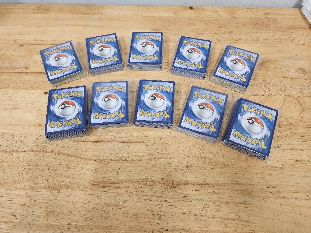 Pokemon TCG: 10 Unopened Packs of Pokemon Cards -