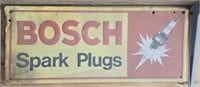 Vintage Bosch spark plugs sign