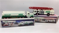 Hess trucks, 1990 Sound Fuel tanker, 1989 Fire