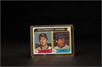 TOPPS STRIKEOUT LEADERS '73