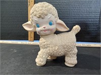 Vintage 1955 The Sun Rubber Co Lamb Squeky Toy