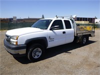 2006 Chevrolet 2500 Extra Cab Utility Truck