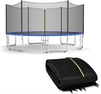 $60  Giantex Trampoline Safety Net  12FT  8 Poles