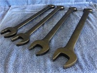 4 Proto Professional Box End Angled Wrenches,