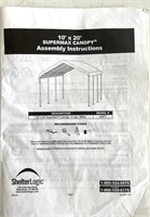 2 plus 10’ by 20’ supermax canopy tents