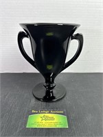 Black Glass Vase