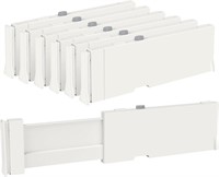 Vtopmart Drawer Dividers for Clothes 6 Pack,