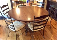 Round Kitchen Table & Chairs