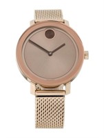 Movado Bold 35mm Rose Gold Dial Watch