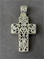 925 silver cross pendant