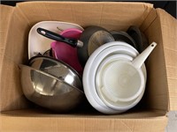 PANS AND BOWLS