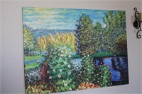 Colorful Landscape Picture on Canvas