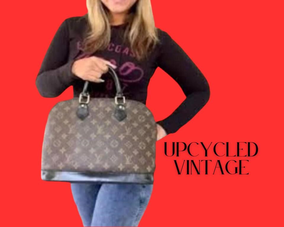 Upcycled Vintage LOUIS VUITTON Monogram Alma