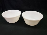 2) mixing bowls