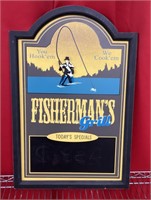 Fisherman‘s Grill sign 16x24