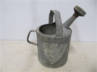 GALVANIZED METAL WATERING CAN