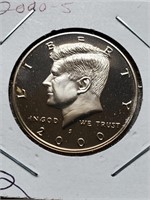 2000-S Clad Proof Kennedy Half Dollar