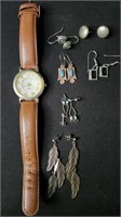 Vintage Nelsonic #1 Mom Watch & Other Jewelry