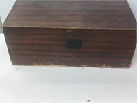 Homemade wooden box 13x 10x 25.75 wide