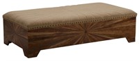 Kaitlyn Linen Ottoman Cocktail Table