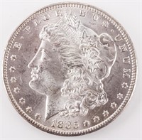 Coin 1885-O Morgan Silver Dollar Brilliant Unc.