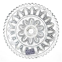 LEE/ROSE NO. 191-D CUP PLATE, colorless with blue