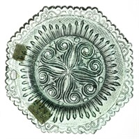 LEE/ROSE NO. 184-B CUP PLATE, light green,
