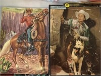 Pair of Roy Rogers Puzzles