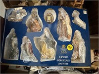 9 Piece Nativity Figures