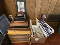 Picture Frames, Hangers, Organizers