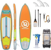 IROCKER CRUISER 10'6" Inflatable Paddle Board Pack