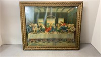 Framed Last Supper Print